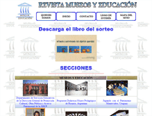 Tablet Screenshot of museosyeducacion.com